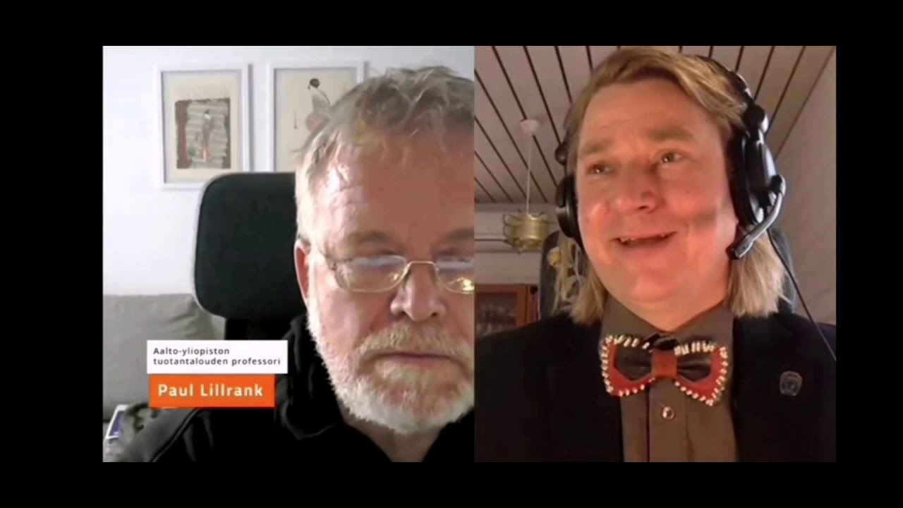 Aalto-yliopiston Professori Paul Lillrank kertoo miksi meillä ei ole pandemiaa