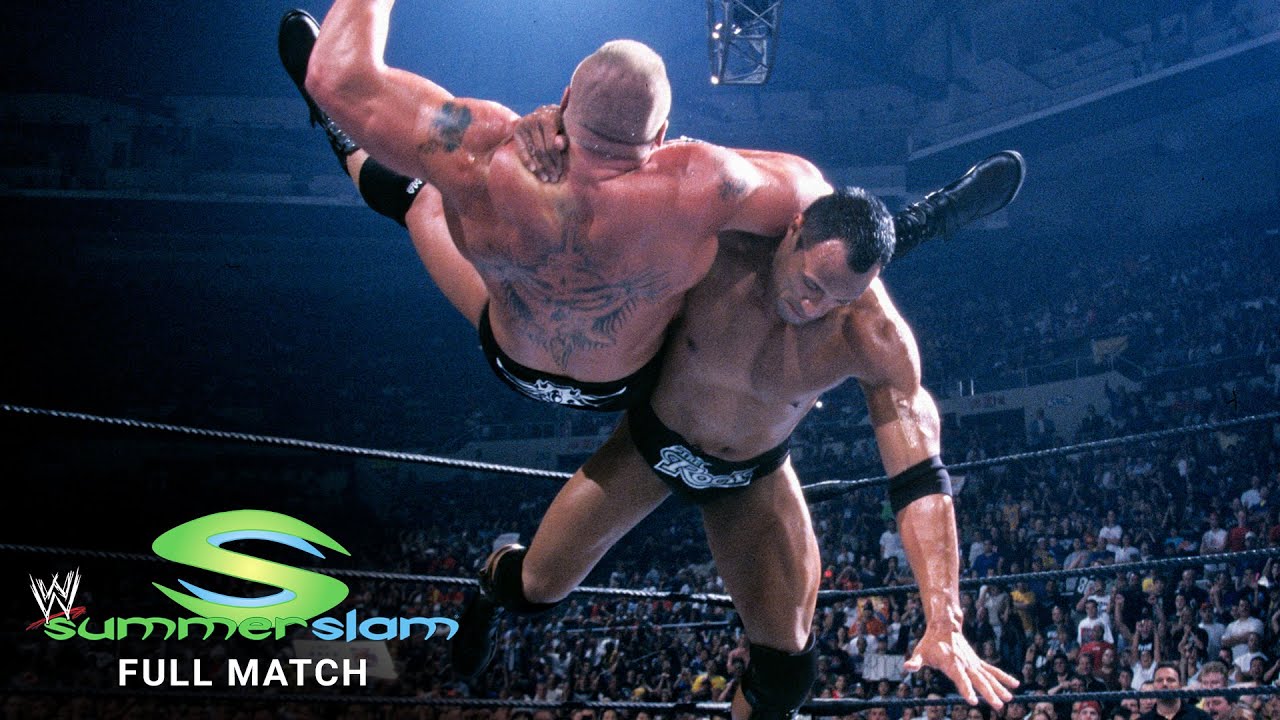 FULL MATCH: The Rock vs. Brock Lesnar – WWE Undisputed Title Match: SummerSlam 2002